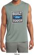 Mens Shirt Built Ford Tough Sleeveless Moisture Wicking Tee T-Shirt
