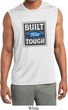 Mens Shirt Built Ford Tough Sleeveless Moisture Wicking Tee T-Shirt