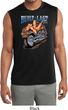 Mens Shirt Built To Last Sleeveless Moisture Wicking Tee T-Shirt