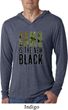 Mens Shirt Camo is the New Black Lightweight Hoodie Tee T-Shirt