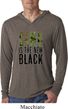 Mens Shirt Camo is the New Black Lightweight Hoodie Tee T-Shirt