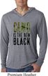 Mens Shirt Camo is the New Black Lightweight Hoodie Tee T-Shirt