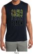 Mens Shirt Camo is the New Black Sleeveless Moisture Wicking Tee