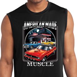 Mens Shirt Chrysler American Made Sleeveless Moisture Wicking T-Shirt Mens Shirt Chrysler American Made Sleeveless Moisture Wicking T-Shirt