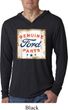 Mens Shirt Distressed Ford Parts Lightweight Hoodie Tee T-Shirt