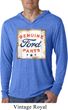 Mens Shirt Distressed Ford Parts Lightweight Hoodie Tee T-Shirt