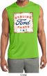 Mens Shirt Distressed Ford Parts Sleeveless Moisture Wicking Tee