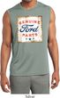 Mens Shirt Distressed Ford Parts Sleeveless Moisture Wicking Tee