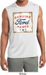 Mens Shirt Distressed Ford Parts Sleeveless Moisture Wicking Tee