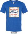 Mens Shirt Distressed Genuine Ford Parts Tri Blend V-neck Tee T-Shirt
