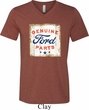 Mens Shirt Distressed Genuine Ford Parts Tri Blend V-neck Tee T-Shirt