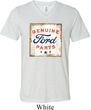 Mens Shirt Distressed Genuine Ford Parts Tri Blend V-neck Tee T-Shirt