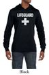 Mens Shirt Distressed Lifeguard Lightweight Hoodie Tee T-Shirt