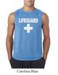 Mens Shirt Distressed Lifeguard Sleeveless Tee T-Shirt