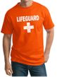 Mens Shirt Distressed Lifeguard Tall Tee T-Shirt