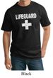 Mens Shirt Distressed Lifeguard Tall Tee T-Shirt