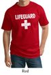 Mens Shirt Distressed Lifeguard Tall Tee T-Shirt