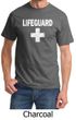 Mens Shirt Distressed Lifeguard Tee T-Shirt