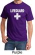 Mens Shirt Distressed Lifeguard Tee T-Shirt
