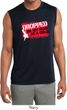 Mens Shirt Dropped On My Head Sleeveless Moisture Wicking Tee T-Shirt