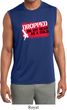 Mens Shirt Dropped On My Head Sleeveless Moisture Wicking Tee T-Shirt