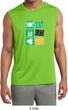 Mens Shirt Eat Drink Be Irish Sleeveless Moisture Wicking Tee T-Shirt