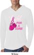 Mens Shirt Fight For a Cure Lightweight Hoodie Tee T-Shirt