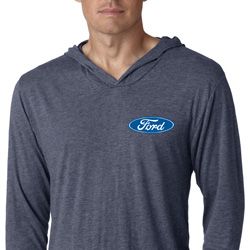 Mens Shirt Ford Oval Pocket Print Lightweight Hoodie Tee T-Shirt Mens Shirt Ford Oval Pocket Print Lightweight Hoodie Tee T-Shirt