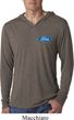 Mens Shirt Ford Oval Pocket Print Lightweight Hoodie Tee T-Shirt