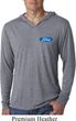 Mens Shirt Ford Oval Pocket Print Lightweight Hoodie Tee T-Shirt