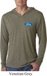 Mens Shirt Ford Oval Pocket Print Lightweight Hoodie Tee T-Shirt