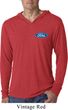 Mens Shirt Ford Oval Pocket Print Lightweight Hoodie Tee T-Shirt