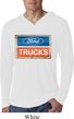 Mens Shirt Ford Trucks Logo Lightweight Hoodie Tee T-Shirt