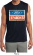 Mens Shirt Ford Trucks Logo Sleeveless Moisture Wicking Tee T-Shirt
