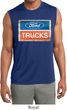 Mens Shirt Ford Trucks Logo Sleeveless Moisture Wicking Tee T-Shirt