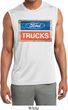 Mens Shirt Ford Trucks Logo Sleeveless Moisture Wicking Tee T-Shirt