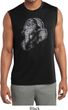 Mens Shirt Ganesha Profile Sleeveless Moisture Wicking Tee T-Shirt