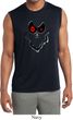 Mens Shirt Ghost Face Sleeveless Moisture Wicking Tee T-Shirt