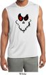Mens Shirt Ghost Face Sleeveless Moisture Wicking Tee T-Shirt