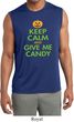 Mens Shirt Give Me Candy Sleeveless Moisture Wicking Tee T-Shirt