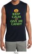 Mens Shirt Give Me Candy Sleeveless Moisture Wicking Tee T-Shirt