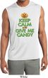 Mens Shirt Give Me Candy Sleeveless Moisture Wicking Tee T-Shirt