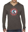 Mens Shirt Give Peace a Chance Lightweight Hoodie Tee T-Shirt