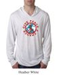 Mens Shirt Give Peace a Chance Lightweight Hoodie Tee T-Shirt