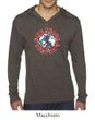 Mens Shirt Give Peace a Chance Lightweight Hoodie Tee T-Shirt