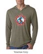 Mens Shirt Give Peace a Chance Lightweight Hoodie Tee T-Shirt
