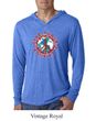 Mens Shirt Give Peace a Chance Lightweight Hoodie Tee T-Shirt
