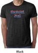 Mens Shirt Grateful American Dad Burnout Tee T-Shirt