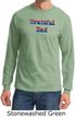 Mens Shirt Grateful American Dad Long Sleeve Tee T-Shirt