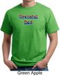 Mens Shirt Grateful American Dad Organic Tee T-Shirt